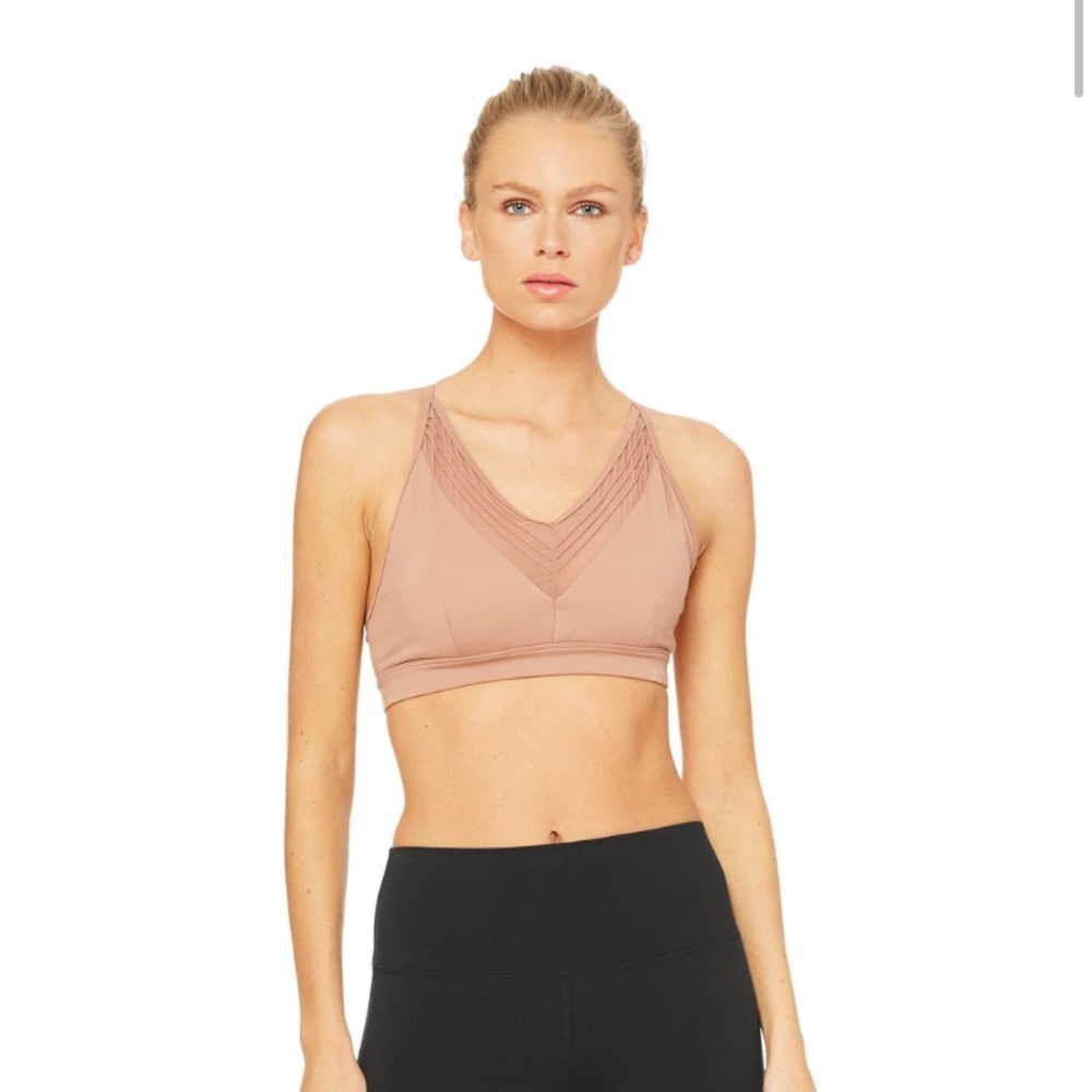 ALO Ultimate Bra. Sz M. Rosewater